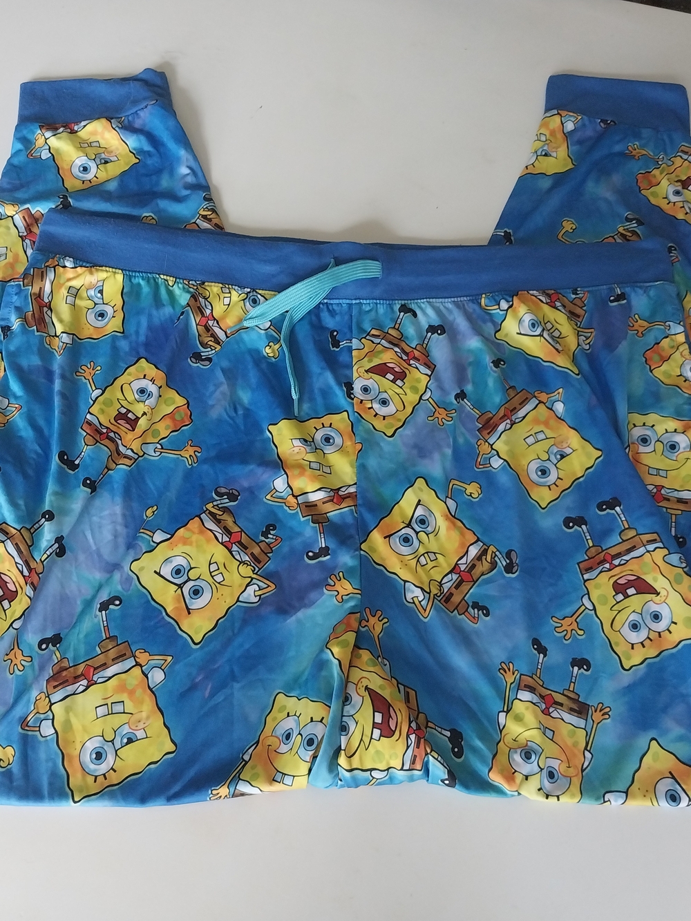 Nickelodeon Light Blue and Orange Character Lounge Pants / Pajama - Mens 3XL